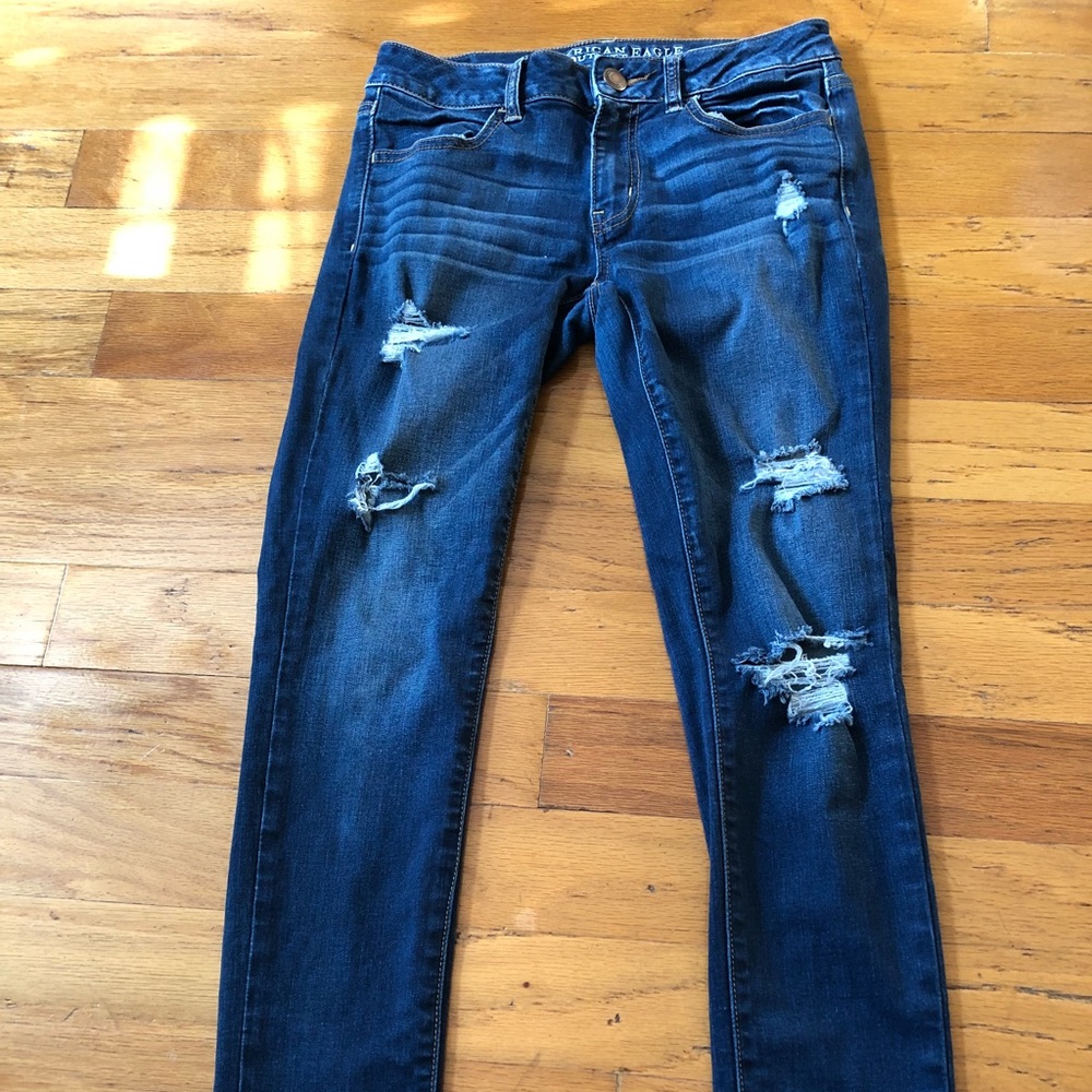 AEO Distressed Jegging